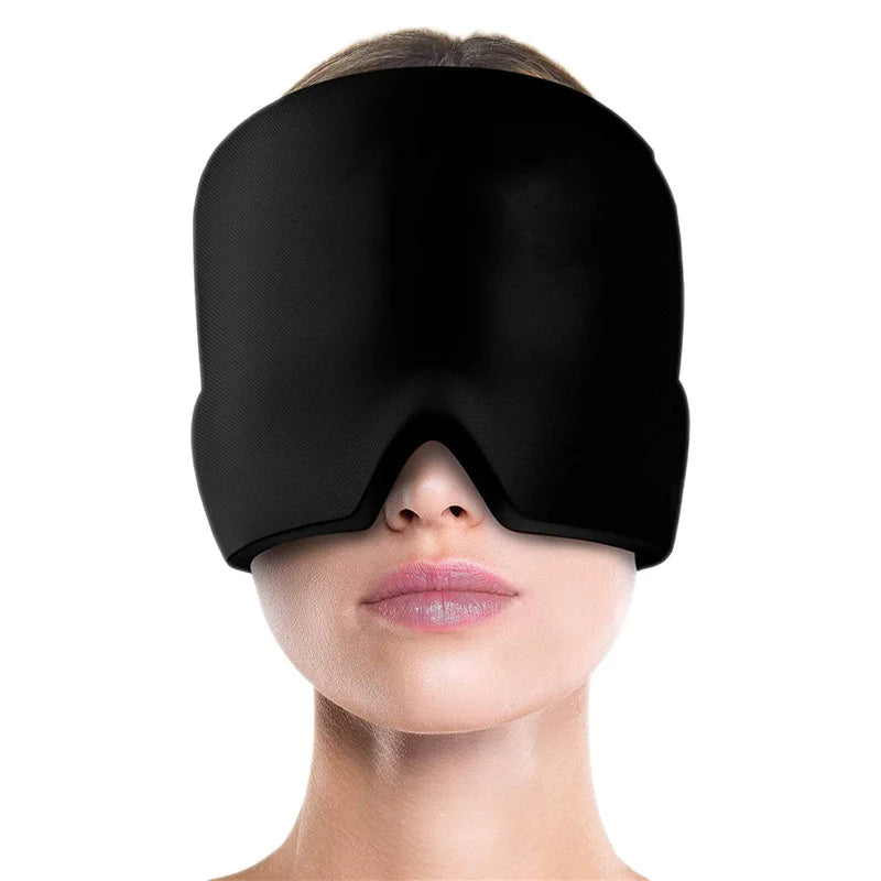 Migraine Relief Hat Mask - Cold Compress Hood