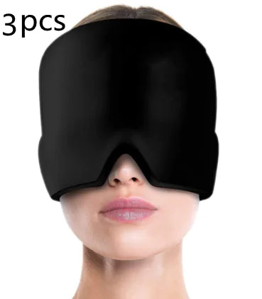 Migraine Relief Hat Mask - Cold Compress Hood