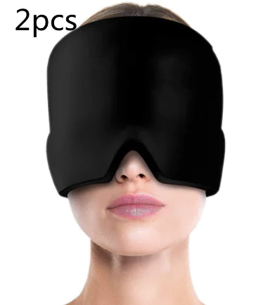 Migraine Relief Hat Mask - Cold Compress Hood
